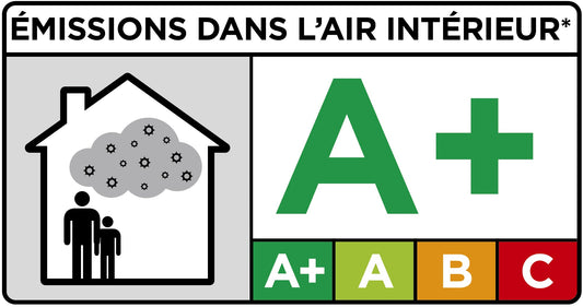 Découvrez nos carrelages de luxe bénéficiant du label "Emissions dans l'air intérieur" A+